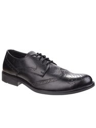 Mens Tom Lace Shoes (Black) - Black