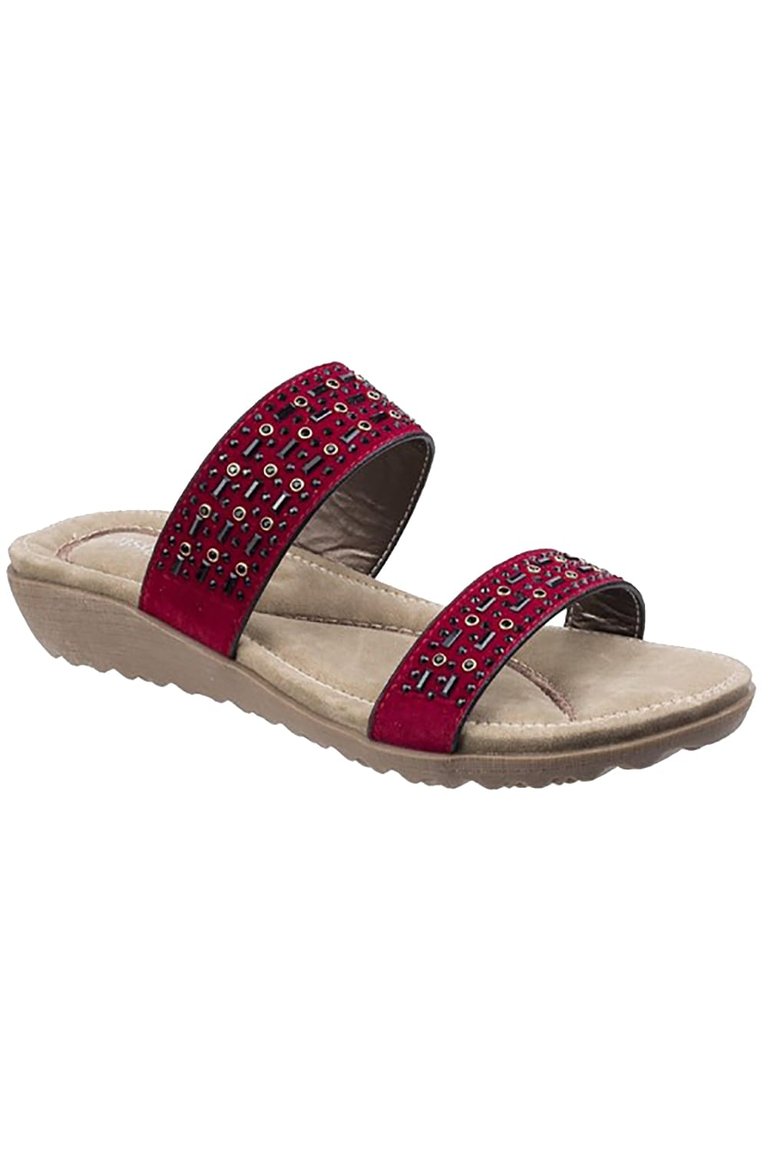 Women/Ladies Parisio Sandals - Red - Red