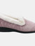 Womens/Ladies Adelaide Memory Foam Slippers - Pink