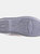 Womens/Ladies Alaska Slip On Slippers (Gray)