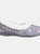 Womens/Ladies Alaska Slip On Slippers (Gray)