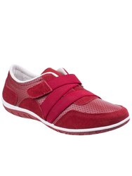 Womens/Ladies Bellini Comfort Shoes - Red - Red