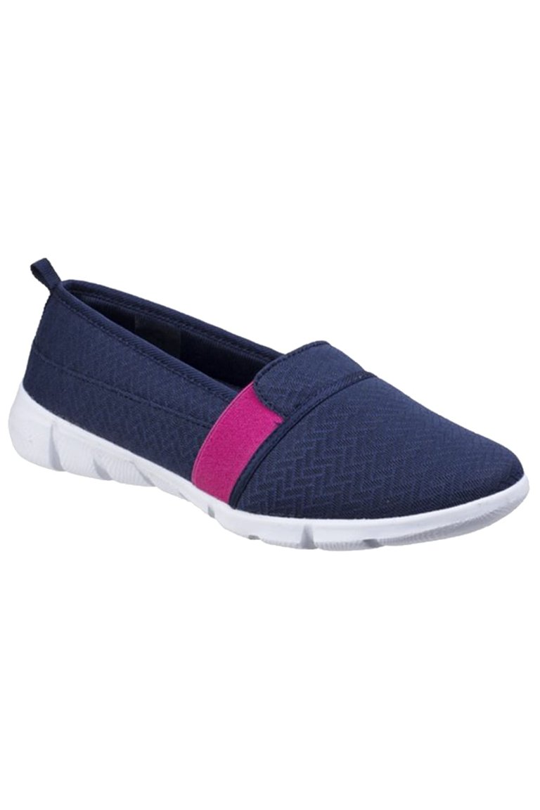 Womens/Ladies Canary Summer Shoes - Navy - Navy