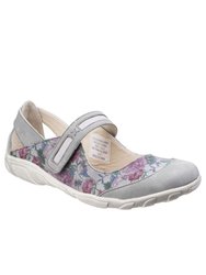 Womens/Ladies Floral Elderflower Mary Jane Shoes (Floral) - Floral