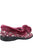 Womens/Ladies Goldfinch Floral Slippers - Burgundy