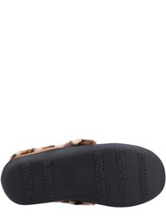 Womens/Ladies Gracemere Slippers - Tan