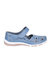 Womens/Ladies Jasmine Touch Fastening Mary Jane Shoe - Blue