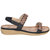 Womens/Ladies Java Sandal - Black