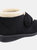 Womens/Ladies Levitt Touch Fasten Slippers - Black