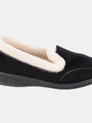 Womens/Ladies Maier Classic Slippers (Black)