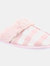 Womens/Ladies Neath Slippers - Pink - Pink