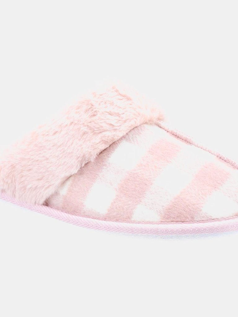 Womens/Ladies Neath Slippers - Pink - Pink