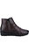 Womens/Ladies Plockton Leather Ankle Boots - Bordeaux - Bordeaux