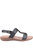 Womens/Ladies Rosa Buckle Sandal - Black