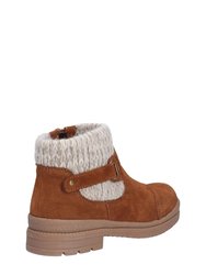 Womens/Ladies Rummy Ankle Boot (Tan)