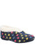 Womens/Ladies Snowberry Slippers - Navy