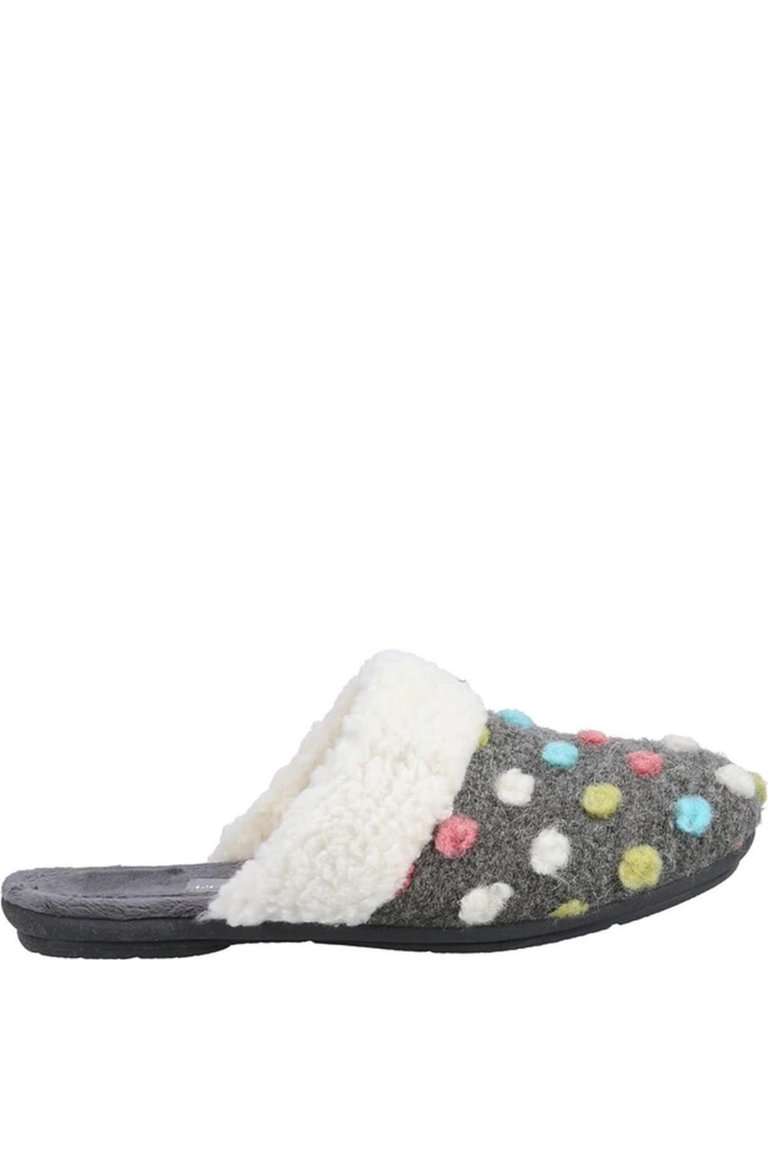 Womens/Ladies Sycamore Slippers - Gray - Gray