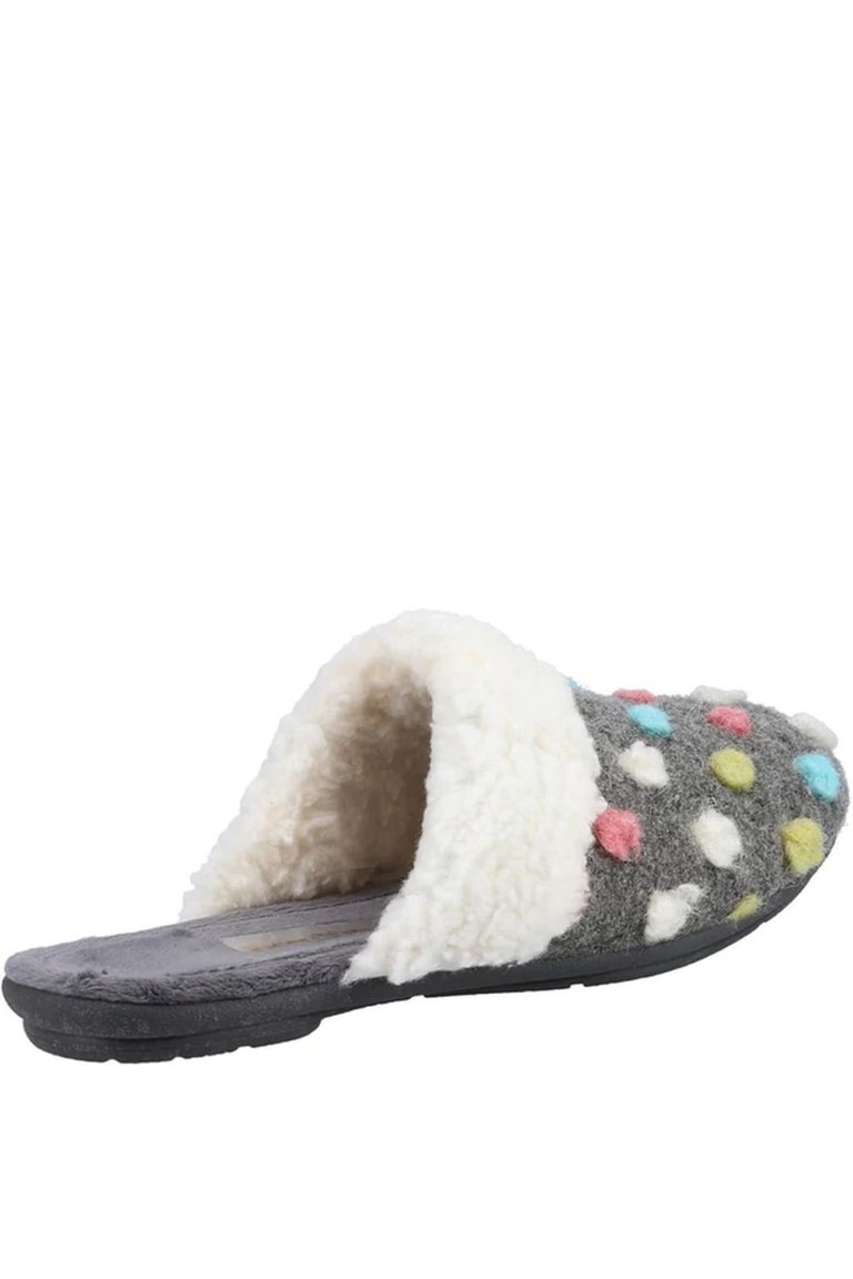Womens/Ladies Sycamore Slippers - Gray