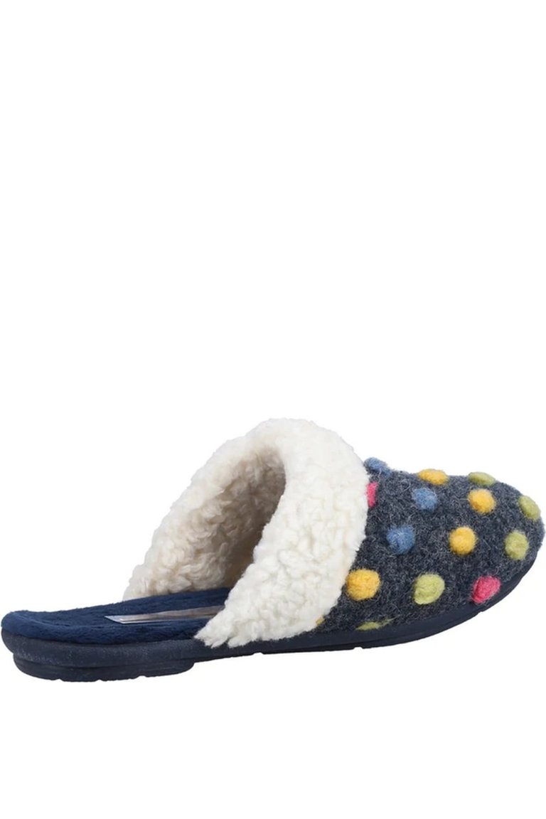 Womens/Ladies Sycamore Slippers - Navy