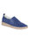 Womens/Ladies Tulip Leather Slip On Shoe - Navy - Navy