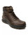 Men's Outdoor Leather Boot In Dark Brown - Dark Brown