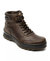 Men's Outdoor Leather Boot In Dark Brown - Dark Brown