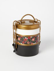 Floral 3-Stack Tiffin