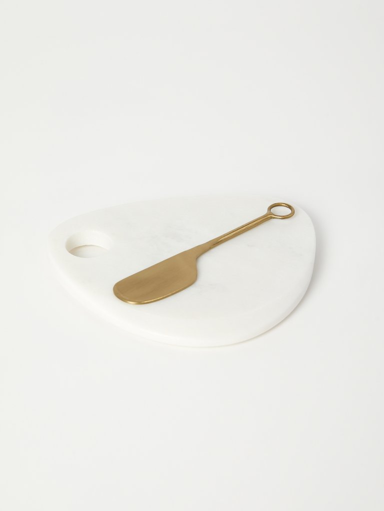 Small Marble Board & Spreader