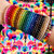 Signature Ball Cuff Bracelet In Blushing Peonies (Single)