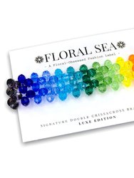 Signature Double CRISSxCROSS™ Bracelet In Rainbow Blooms - Luxe Edition - Rainbow
