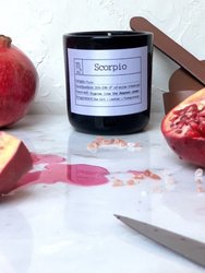 Scorpio Soy Candle, Slow Burn Candle