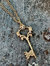 Acanthus Leaf Key Necklace