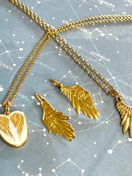 Angel Wing Pendant Necklace