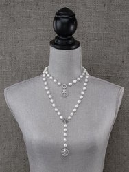 Cherub Pearl Lavalier Necklace