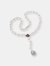 Cherub Pearl Lavalier Necklace - Sterling Silver