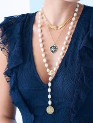 Cherub Pearl Lavalier Necklace