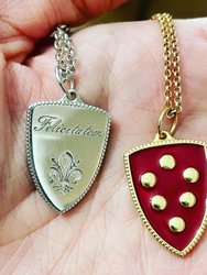 Medici Enamel Shield Charm