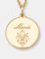 Of the Sea Anchor Enamel Medallion Charm