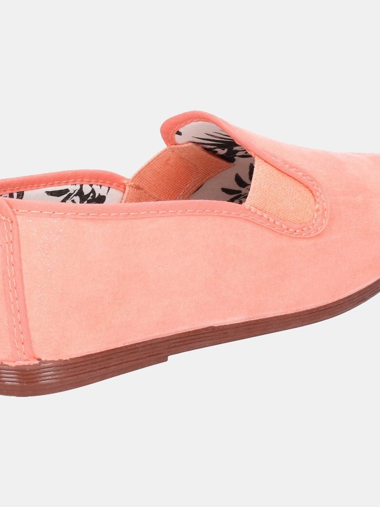 Flossy Crack Infants Slip On Shoe (Coral) (10 M US Toddler)