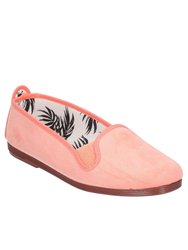 Womens/Ladies Dosier Slip On Shoe - Coral - Coral