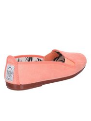 Womens/Ladies Dosier Slip On Shoe - Coral