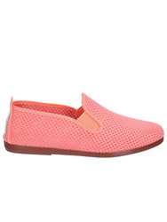 Womens/Ladies Pulga Slip On Shoe - Coral