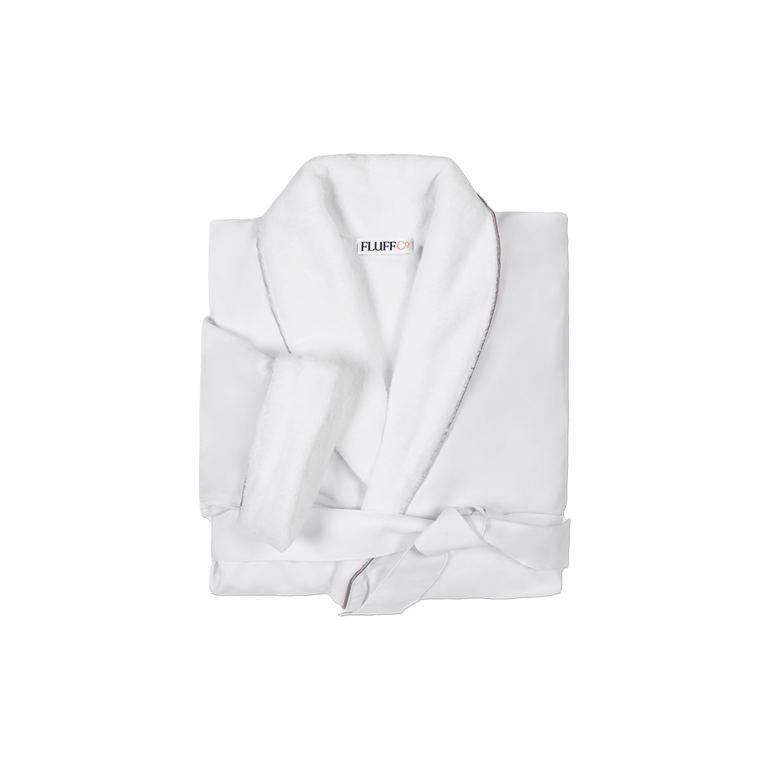 Luxury Hotel Robe - White