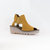 Women's Wedge Sandal In Honey Suede