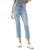 Ergonomical - High Rise Cropped Straight Jeans - Light