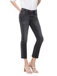 Wholeheartedly - Mid Rise Slim Straight Jeans