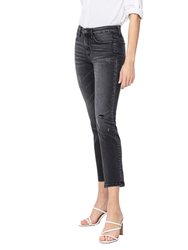 Wholeheartedly - Mid Rise Slim Straight Jeans