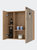 Aria Mirrored Medicine Cabinet, Four Shelves, Single Door, Mirror