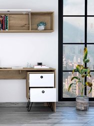 Cartagena Office Set, One Cabinet, One Shelf Complement, Two Drawers