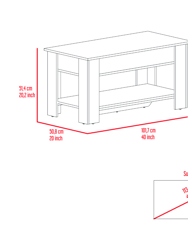 Daffodil Storage Table,  Liftable Top And Lower Panel